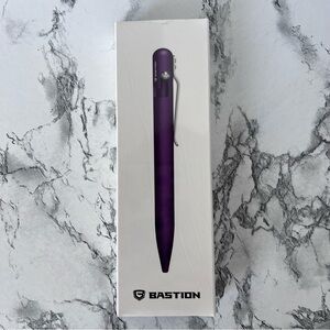 Bastion Bolt Action Aluminum Pen in Purple, NWT
